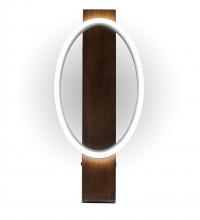 Meyda White 215319 - 8" Wide Ursula Wall Sconce