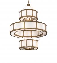 Meyda White 217678 - 60" Wide Alessandro 3 Tier Pendant