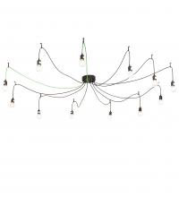 Meyda White 218830 - 120" Wide Castiliolite 12 Light Pendant