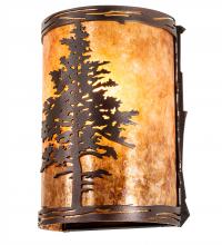 Meyda White 219235 - 5" Wide Tamarack Wall Sconce