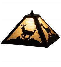 Meyda White 228145 - 12" Square Deer Shade