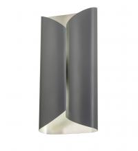 Meyda White 237234 - 12" Wide Escroe Wall Sconce