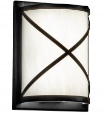 Meyda White 244395 - 6" Wide Whitewing Wall Sconce