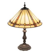 Meyda White 245630 - 23" High Belvidere Table Lamp