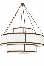 Meyda White 245871 - 66" Wide Jayne 3 Tier Pendant