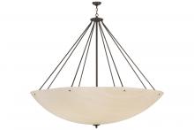 Meyda White 246422 - 70" Wide Madison Inverted Pendant