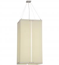 Meyda White 246591 - 22" Square Quadrato Linne Pendant