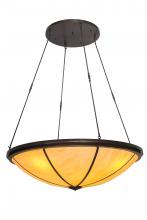 Meyda White 250578 - 72" Wide Commerce Inverted Pendant