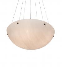 Meyda White 251314 - 30" Wide Cypola Inverted Pendant