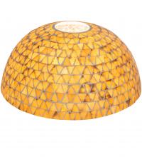 Meyda White 25977 - 16" Wide Mosaic Shade