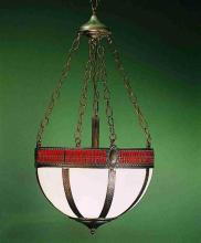 Meyda White 26804 - 16"W Gothic Basket Inverted Pendant