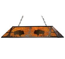 Meyda White 65417 - 60" Long Buffalo Oblong Pendant