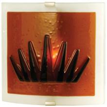 Meyda White 69787 - 10"W Liberty Fused Glass Wall Sconce