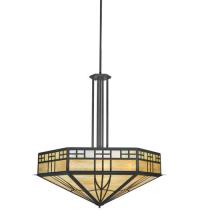 Meyda White 81320 - 60" Wide Scottsdale Mission Inverted Pendant