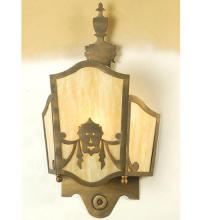 Meyda White 82252 - 12"W Theatre Mask Wall Sconce