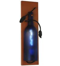 Meyda White 99635 - 4"W Tuscan Vineyard Wine Bottle Wall Sconce