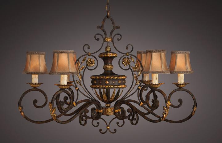 Castile 39" Oblong Chandelier