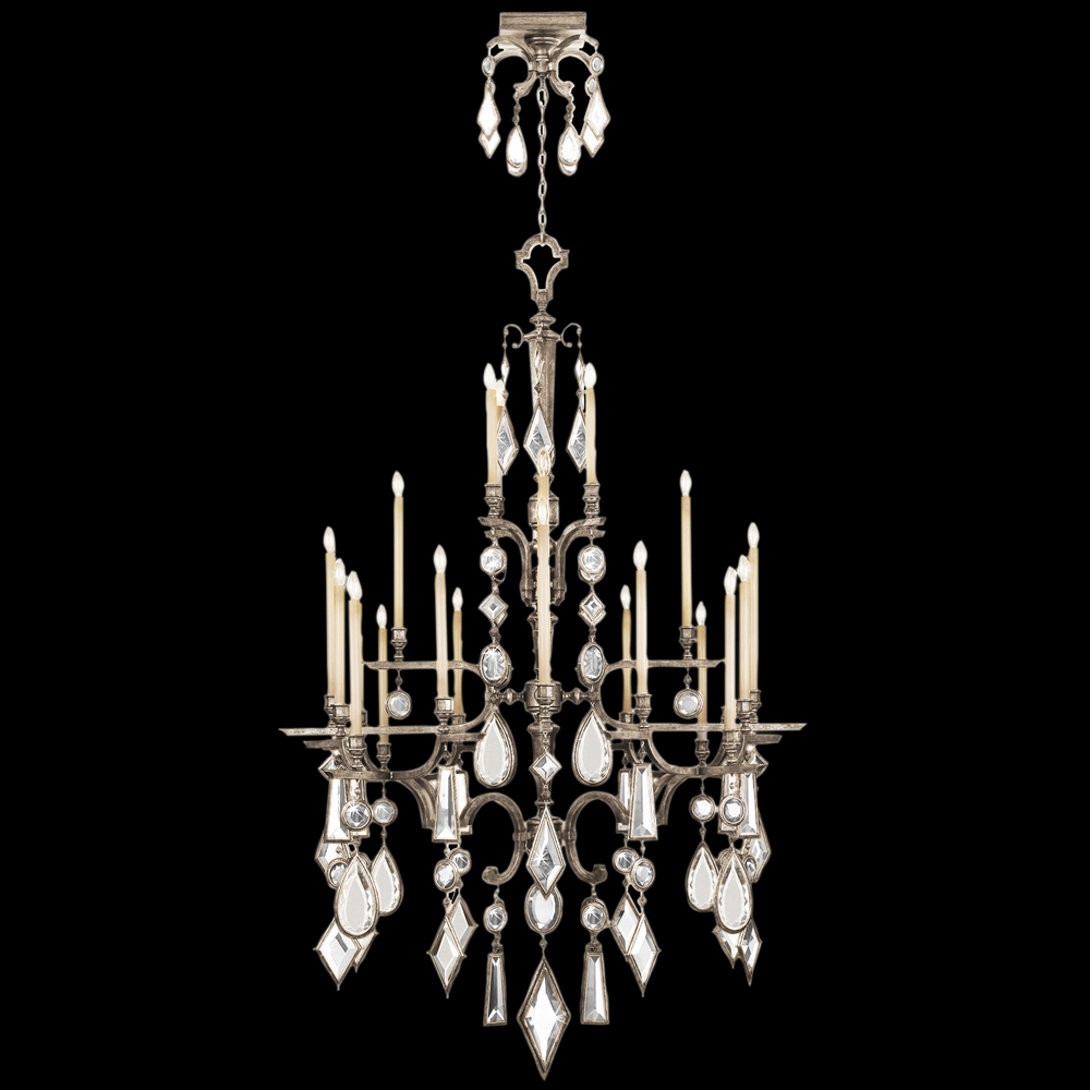 Encased Gems 53" Round Chandelier