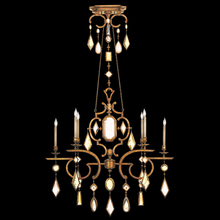 Fine Art Handcrafted Lighting 726040-1ST - Encased Gems 50" Oblong Chandelier