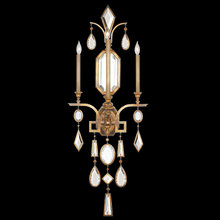 Fine Art Handcrafted Lighting 727050-3ST - Encased Gems 49" Sconce